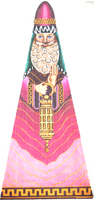 Pink King Needlepoint Canvas